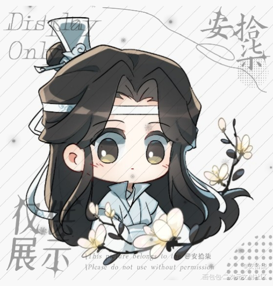 忘羡！_魔道祖师忘羡蓝忘机魏无羡绘画作品