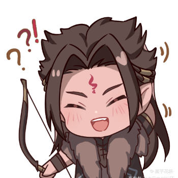 天宝伏妖录动画天宝伏妖录q版同人莫日根绘画作品