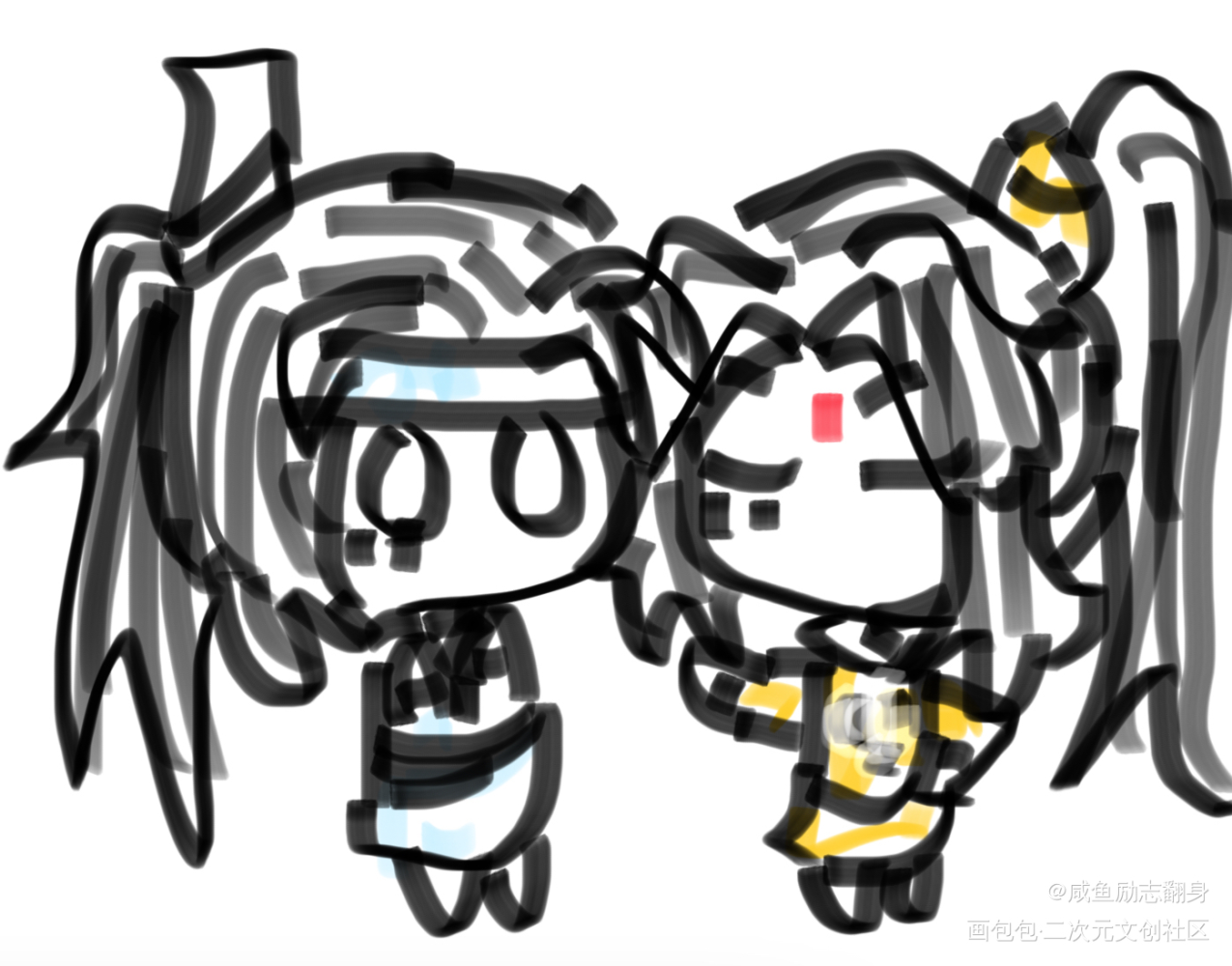 凌追_魔道祖师凌追绘画作品