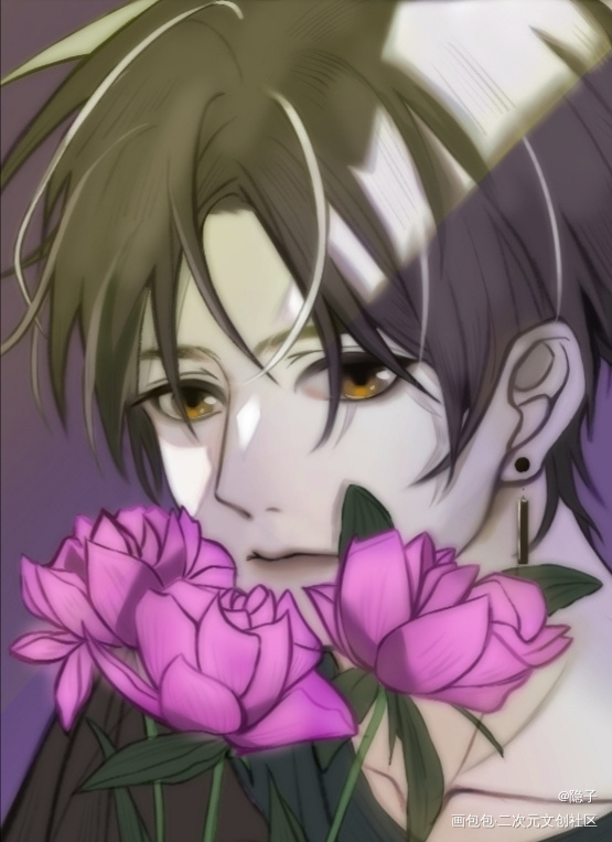 摸鱼_原创oc绘画作品