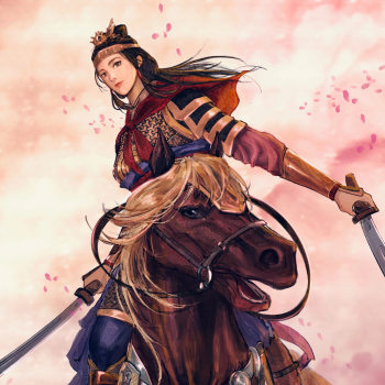 水浒传扈三娘古风一丈青绘画绘画作品