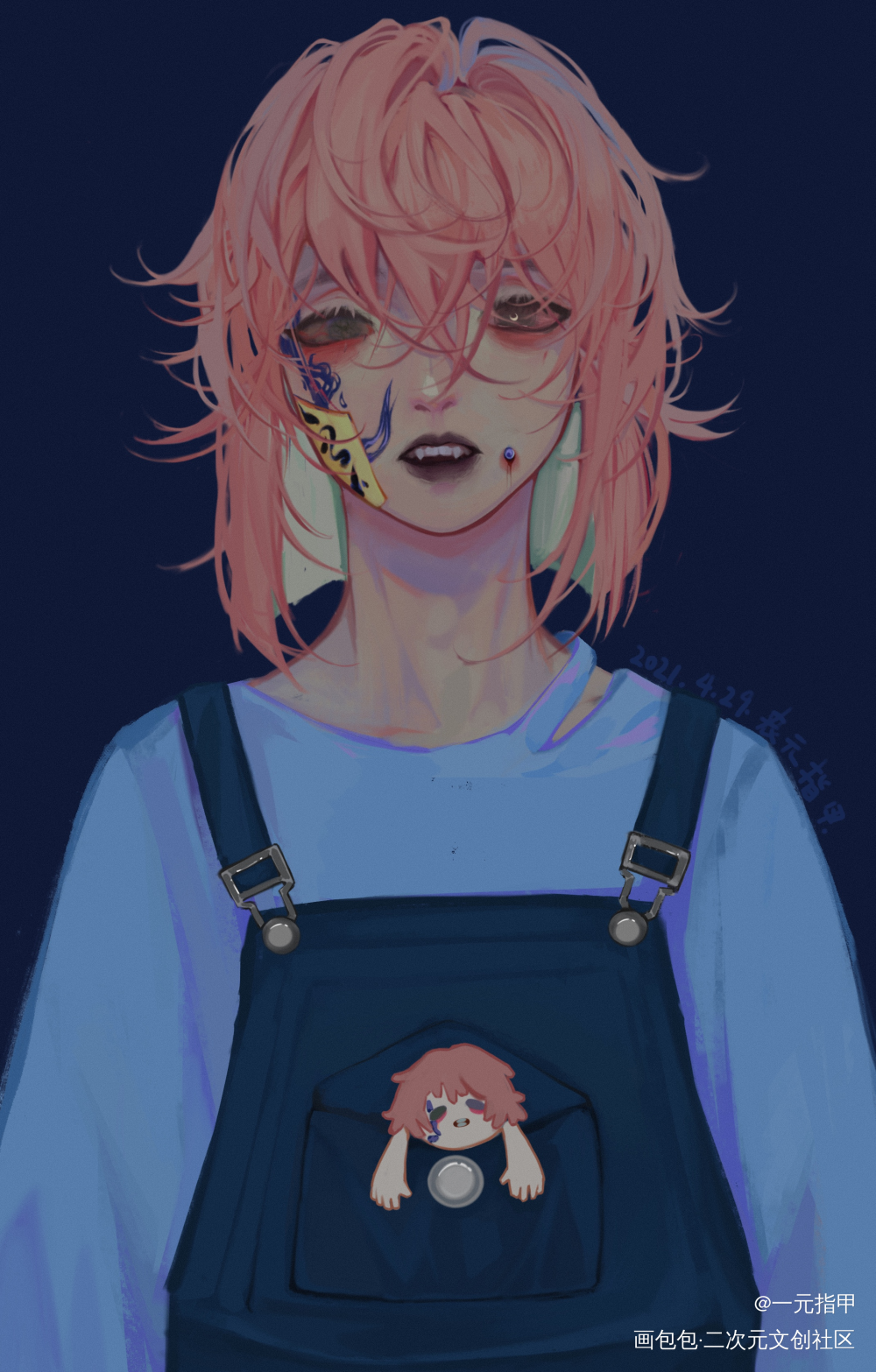 _日系绘画oc绘画作品