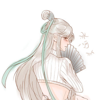 冰秋人渣反派自救系统沈清秋绘画作品