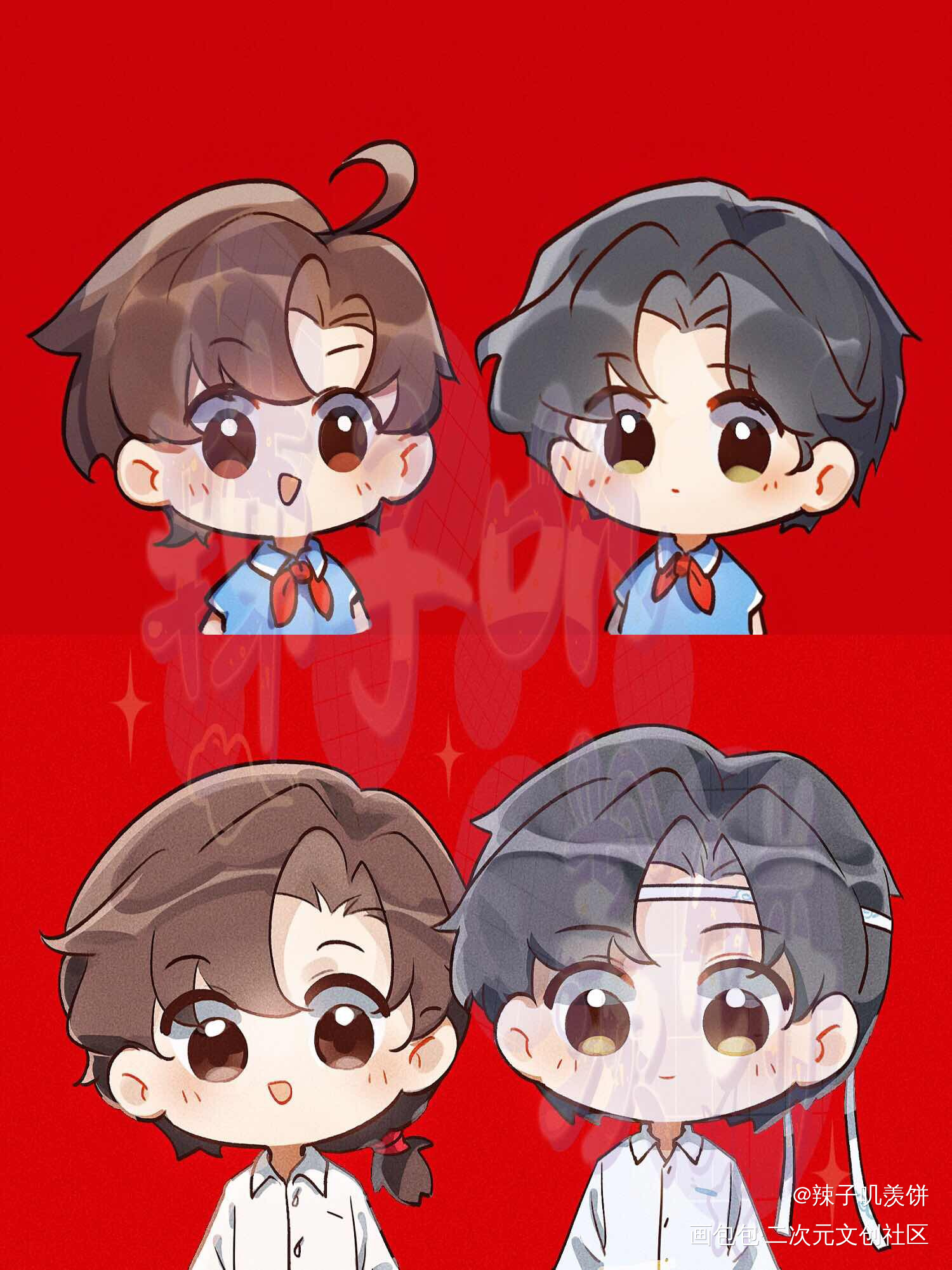 从学生证到结婚证。♡_魔道祖师忘羡绘画作品