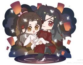 天官 公主抱 后期授权用_绘画作品