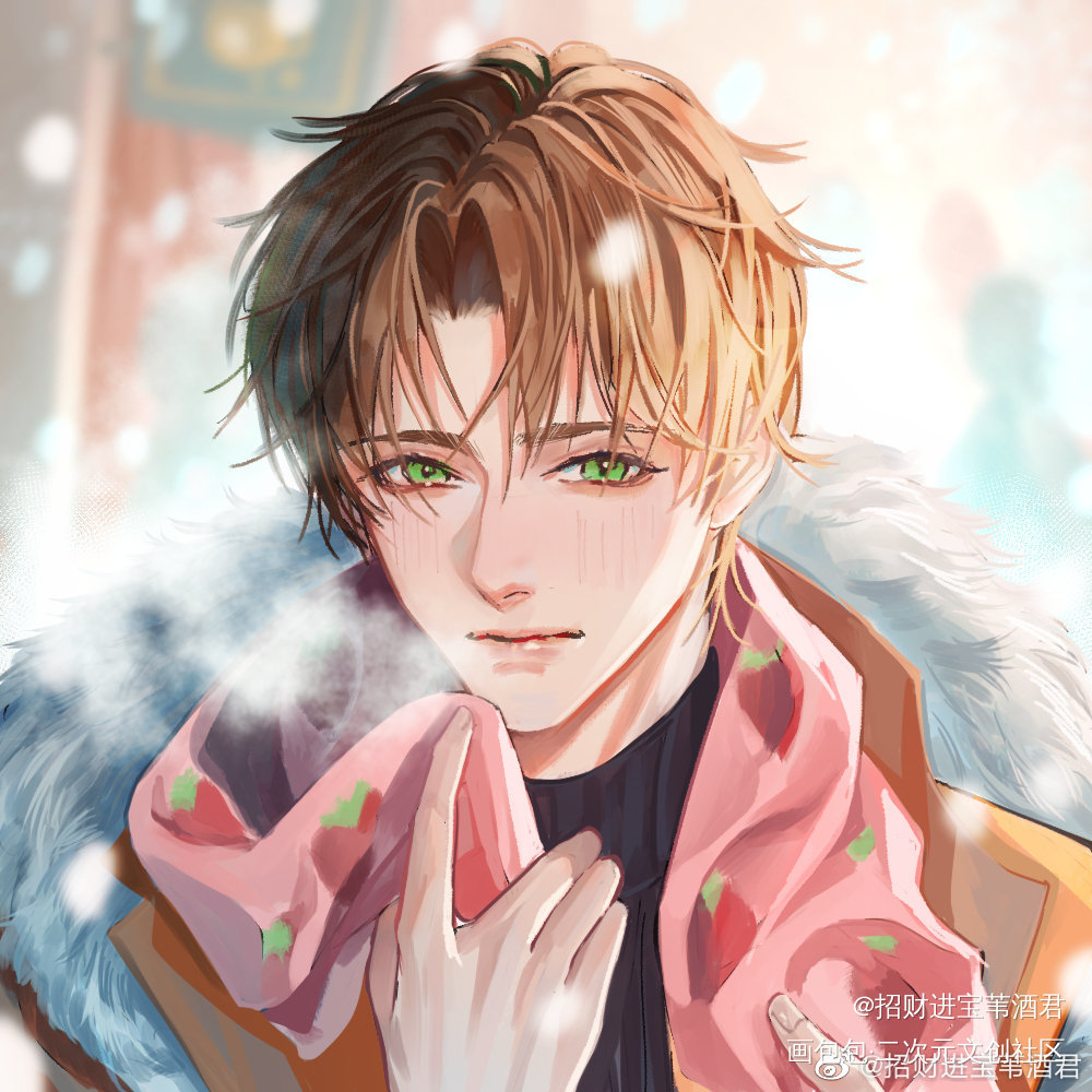 甜心汤圆_光与夜之恋头像夏鸣星绘画作品