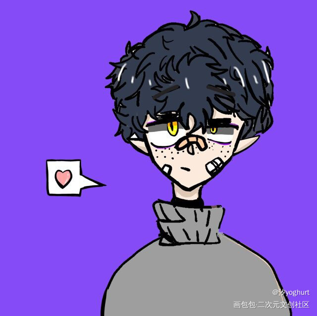 _指绘绘画作品