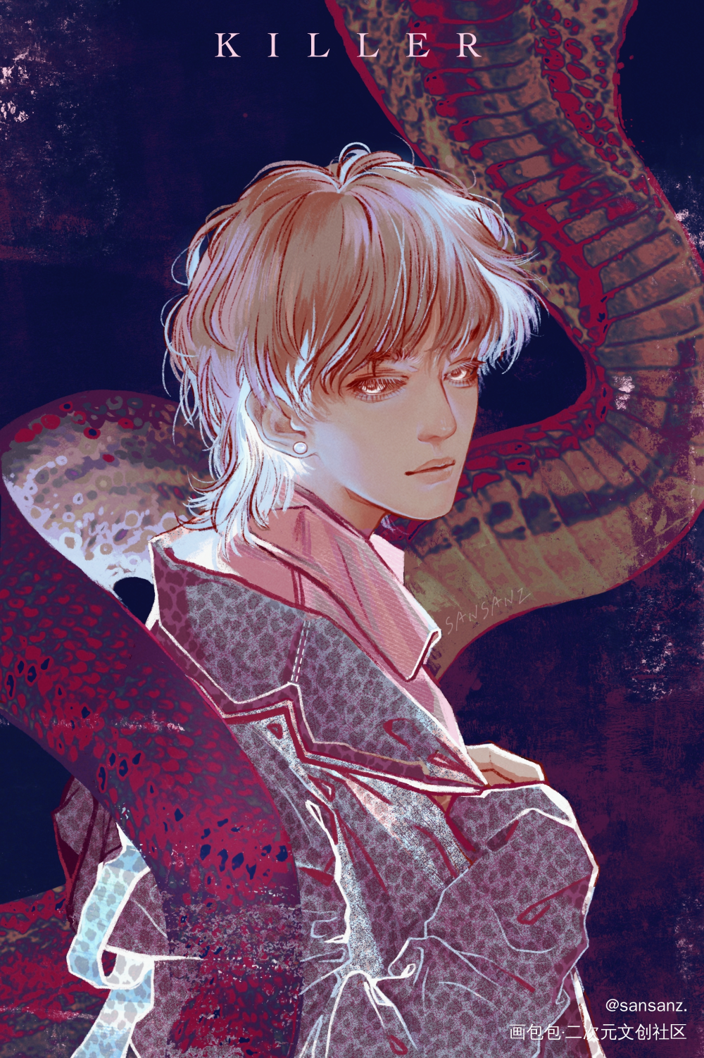 killer_插画板绘绘画原创绘画作品