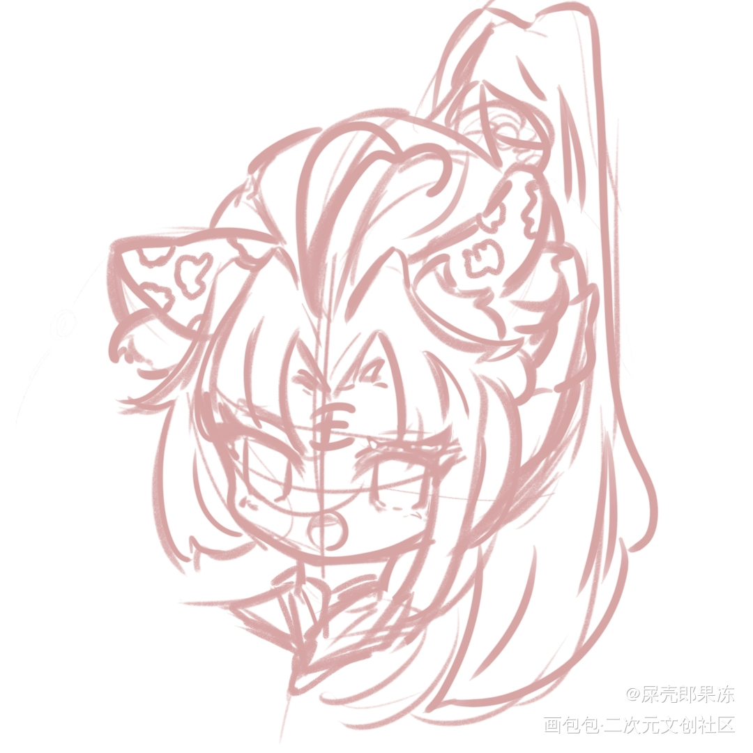 兽羡_魔道祖师忘羡绘画作品