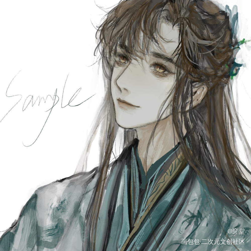 李程秀_群秀李程秀古风同人procreate绘画作品