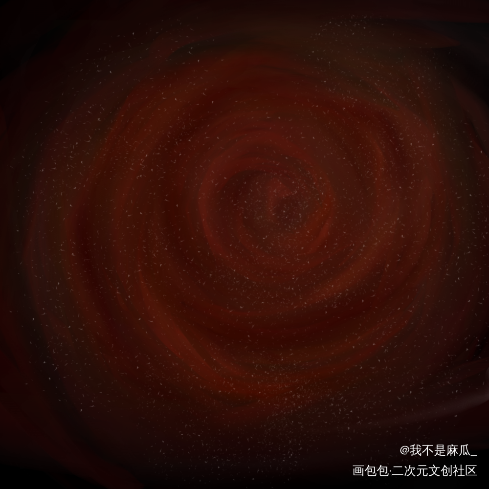 玫瑰星云_我只喜欢你的人设自习板绘绘画绘画作品