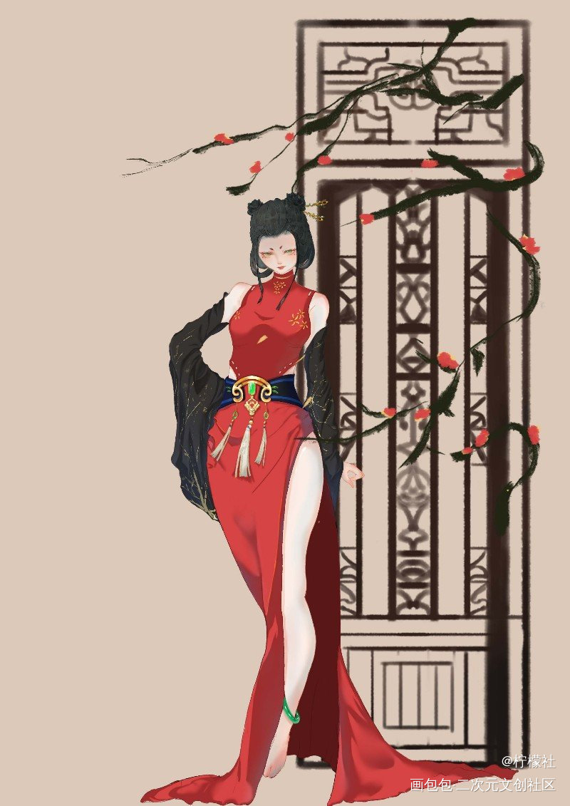 古风大美人你爱了吗_古风绘画作品