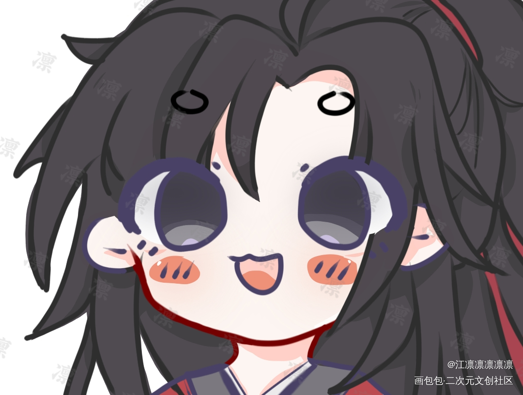 是Q版羡羡！_魔道祖师绘画作品