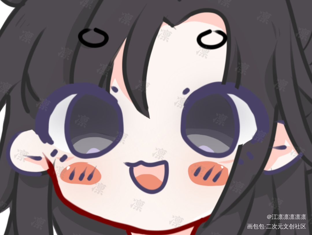 是Q版羡羡！_魔道祖师绘画作品
