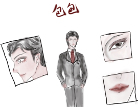 谷子随便花，包包来买单_绘画作品
