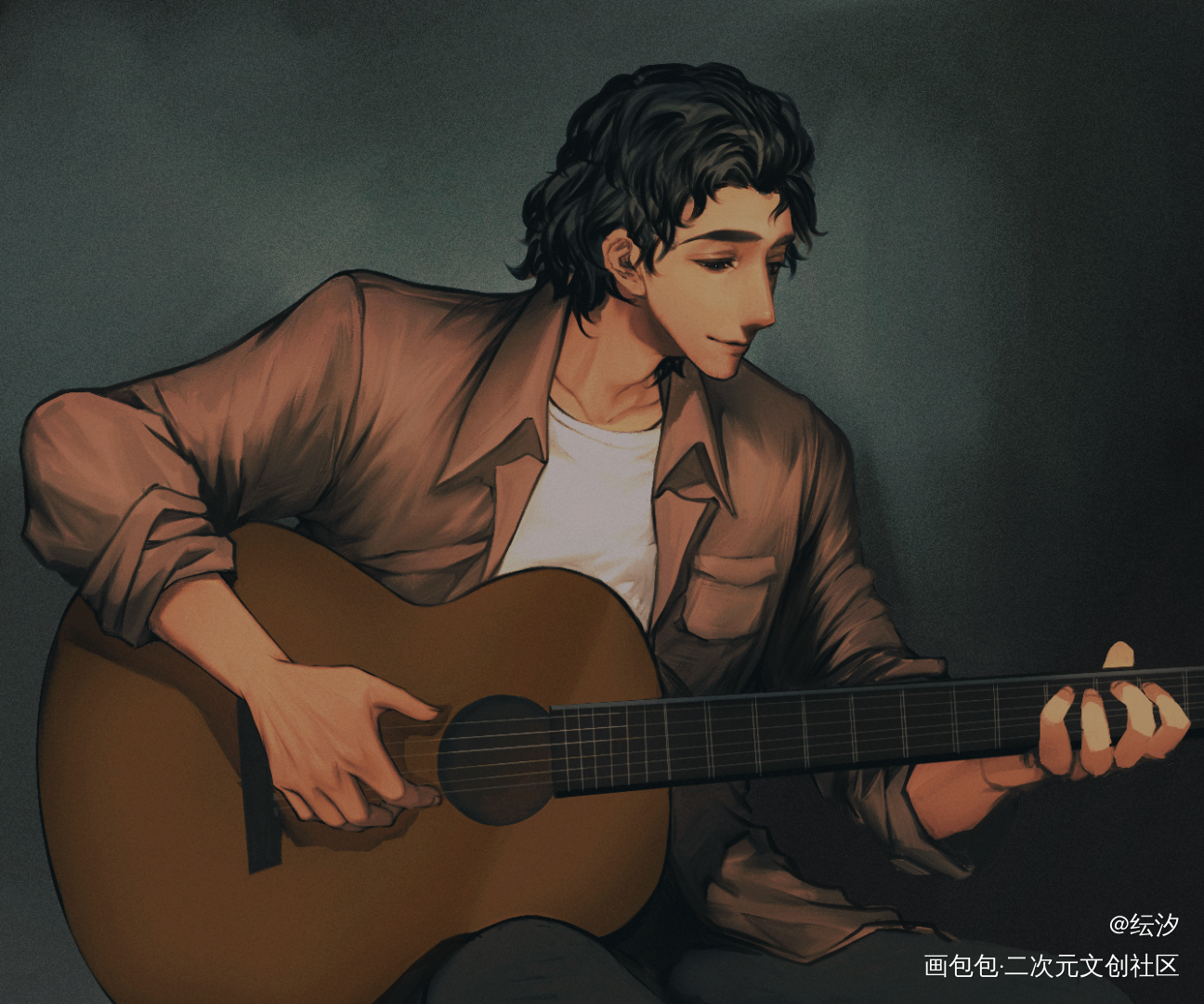 自家oc_原创绘画作品