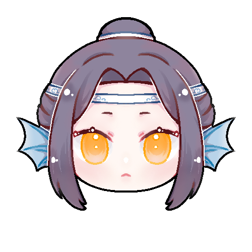 _魔道祖师忘羡蓝忘机Q版墨香铜臭绘画作品