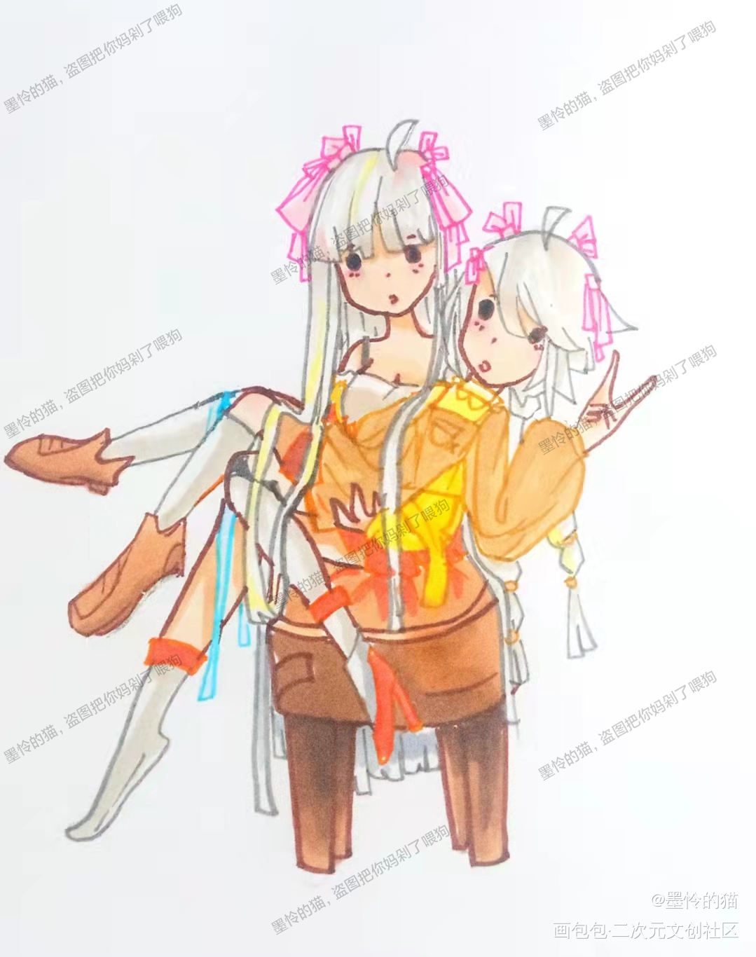 本体鹅_oc绘画作品