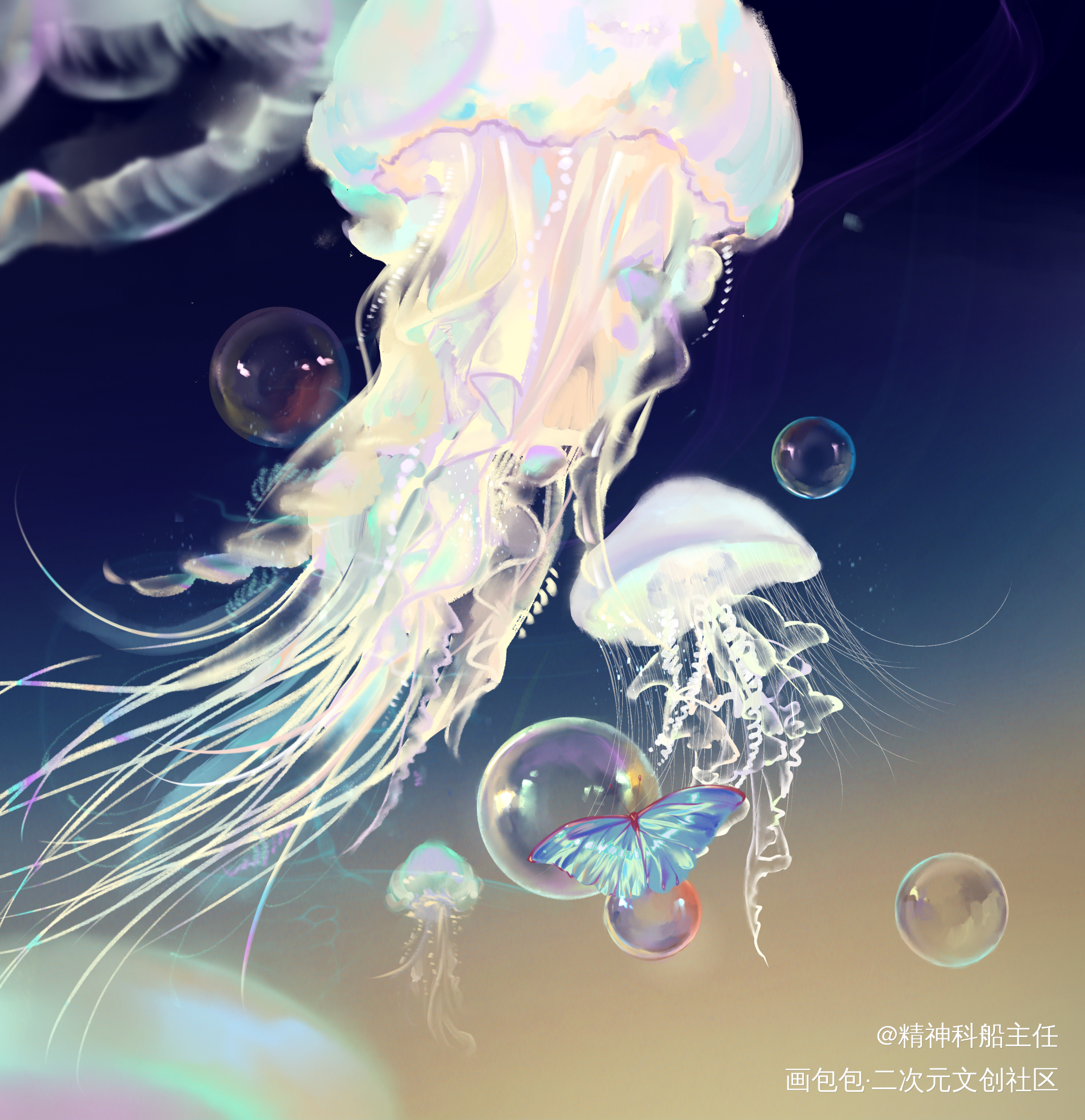画点没脑子的东西(?_日系我要上首推插画绘画原创绘画作品
