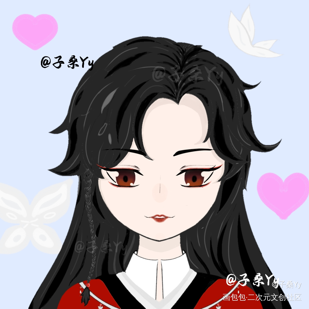 是花花吖_天官赐福花怜Q版绘画作品