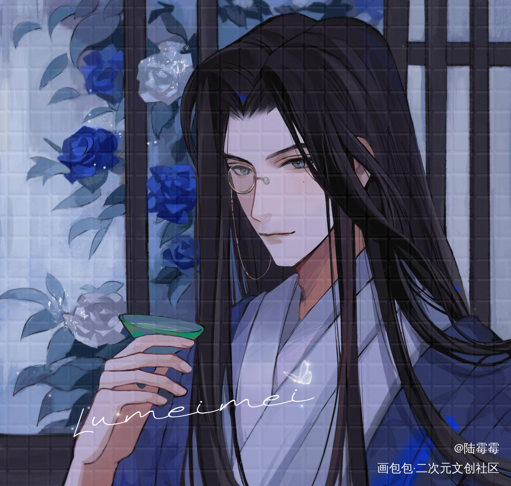 喝一杯_杀破狼顾昀priest绘画作品