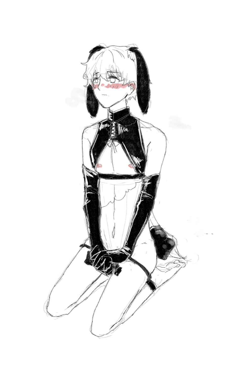 言逸小可爱(点开图片有惊喜)_垂耳执事言逸可爱的垂耳兔abo垂耳执事