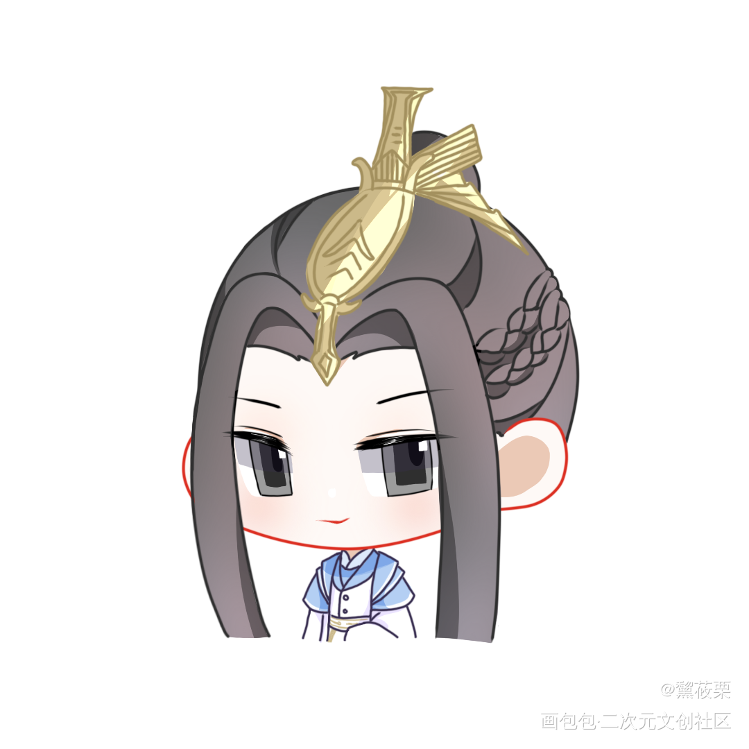 _第一仙师平涂绘画作品