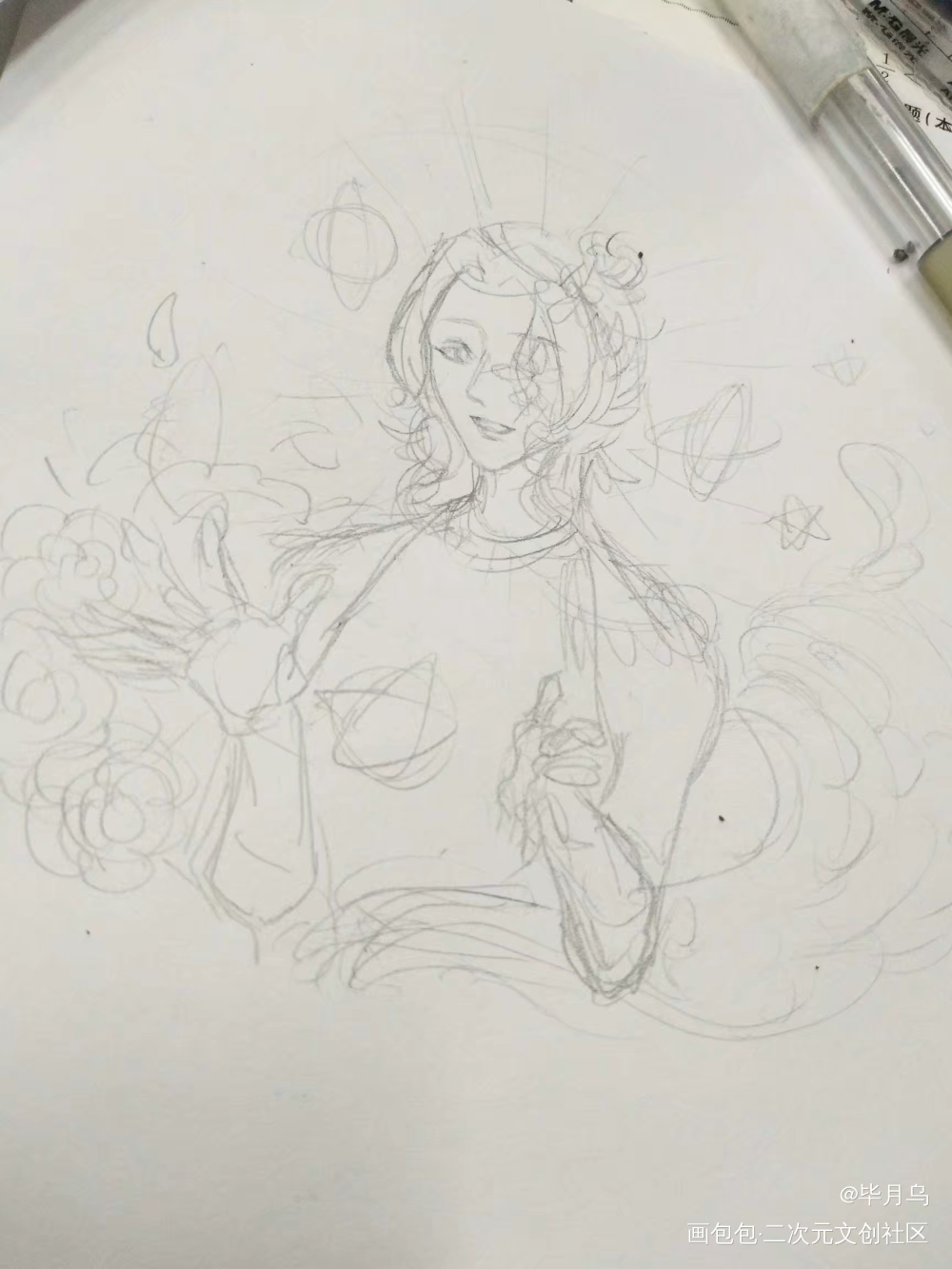 芙罗拉_oc绘画作品