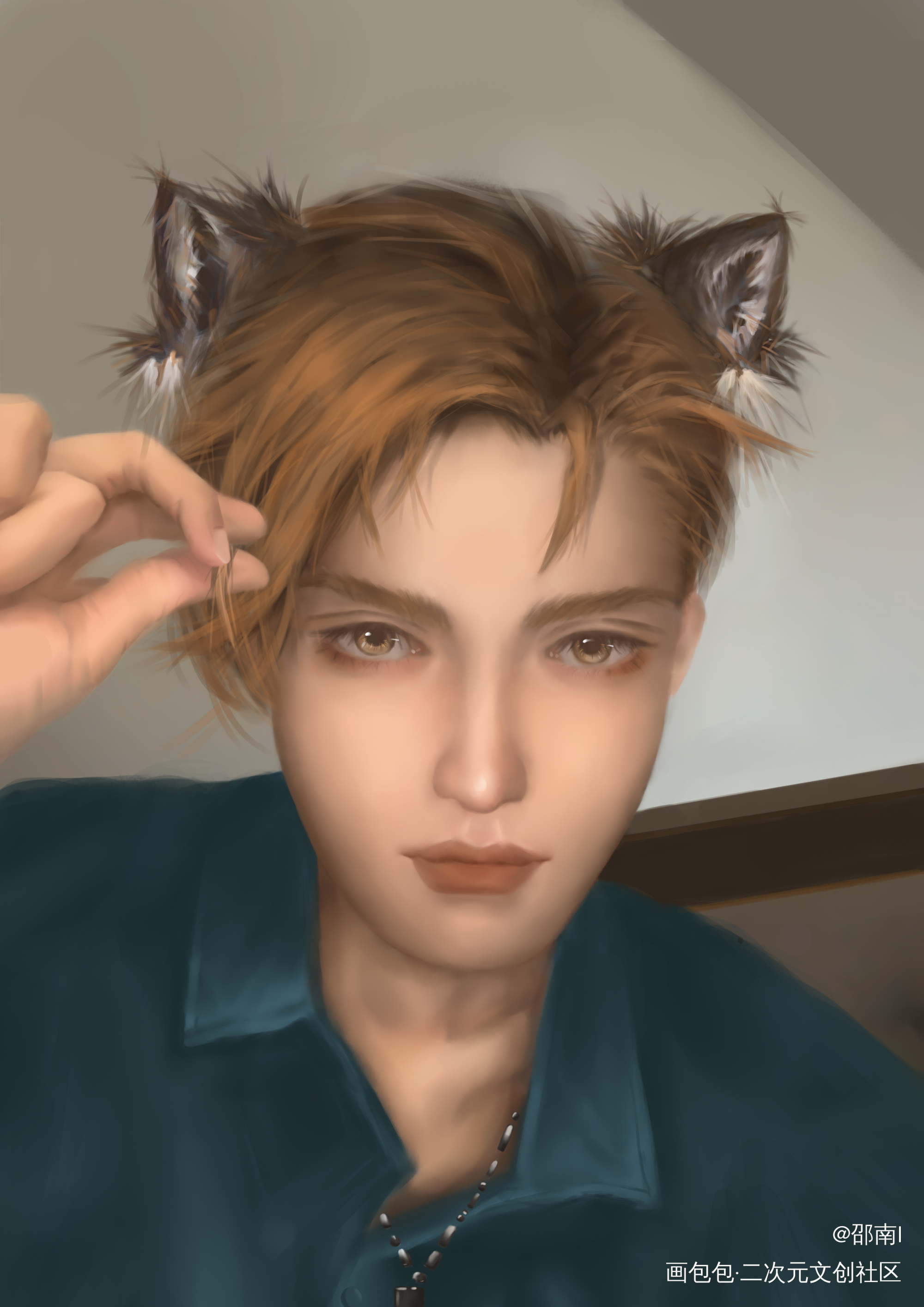橘猫生日快乐_老婆孩子热炕头188男团周丁绘画作品
