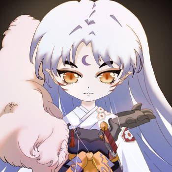 03-2252几木木几呀犬夜叉杀生丸平涂日系我要上首推插画同人哥哥06