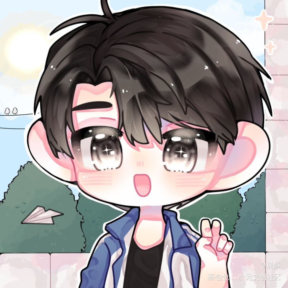 贺朝_伪装学渣绘画作品