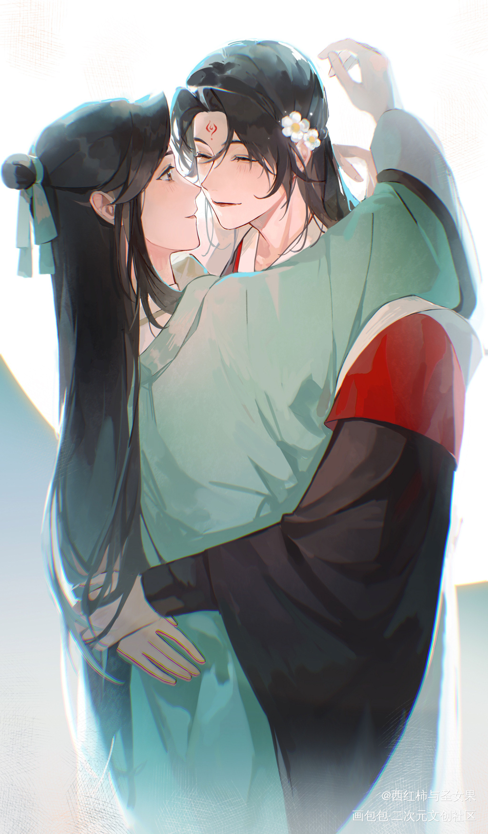 明信片用_人渣反派自救系统绘画作品