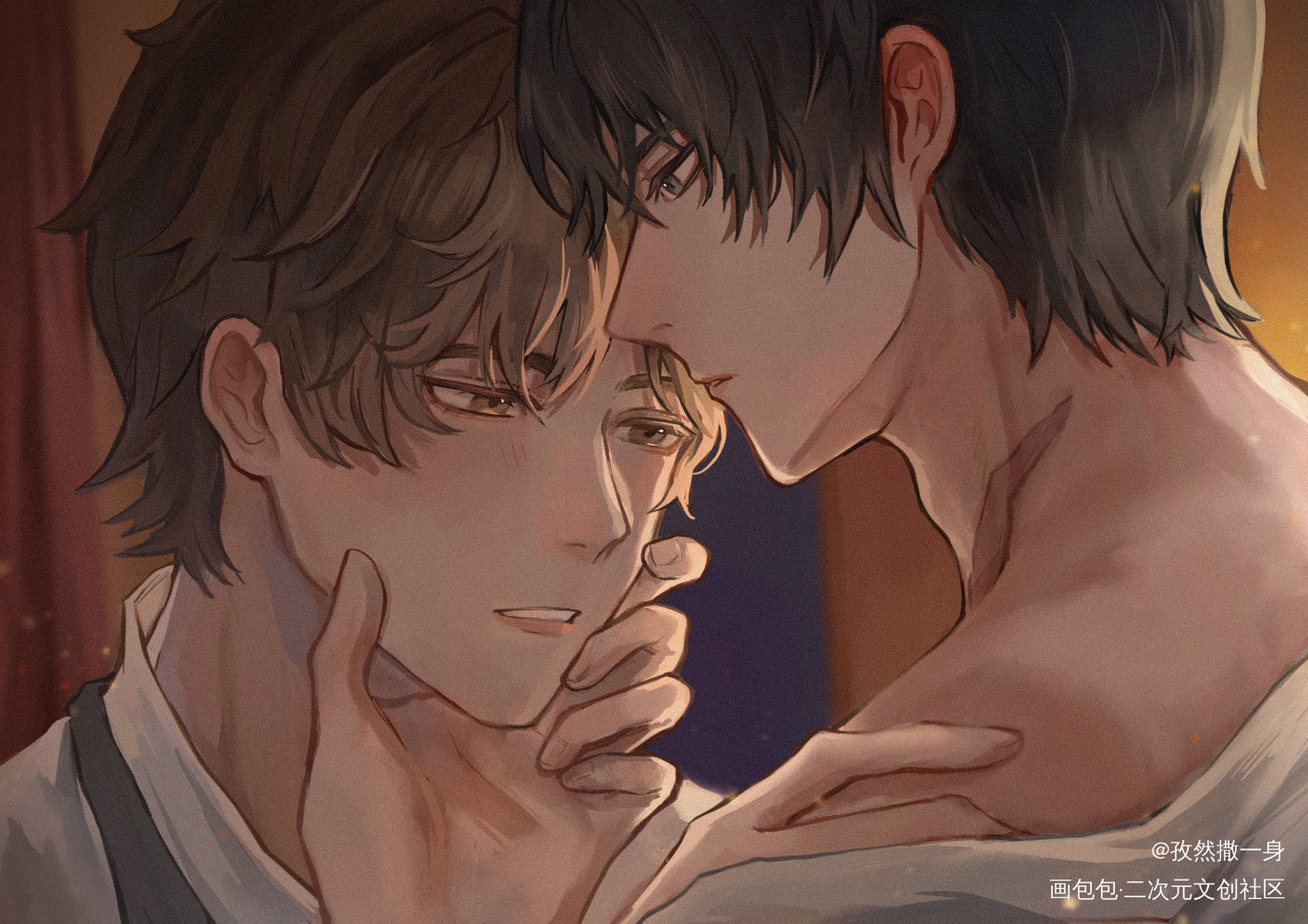 "接下来要干什么,要我教你吗"_残次品陆林平涂priest绘画作品