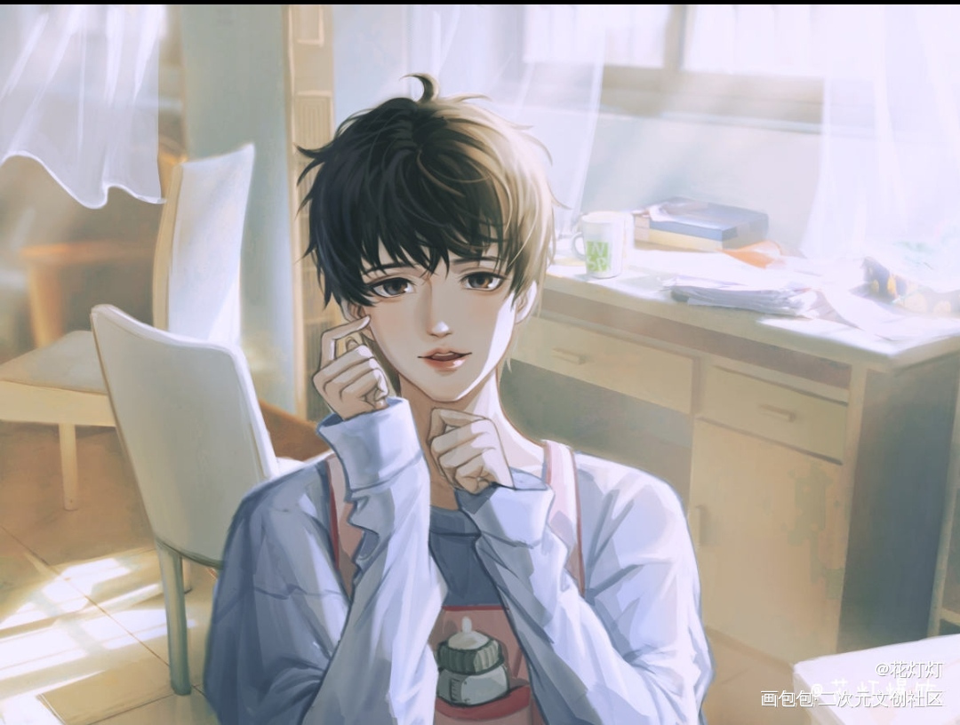 明信片_娘娘腔188男团李程秀绘画作品