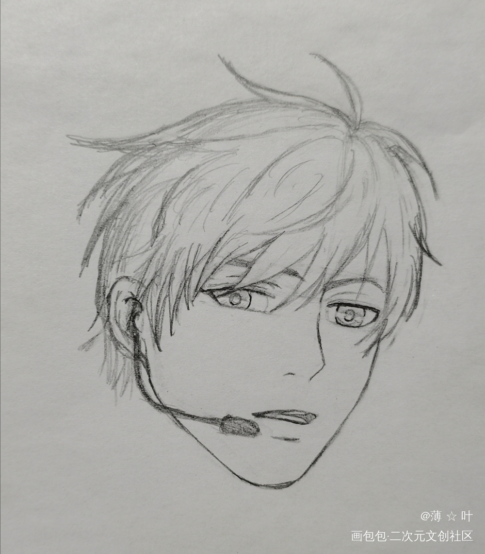白起_恋与制作人临摹绘画作品