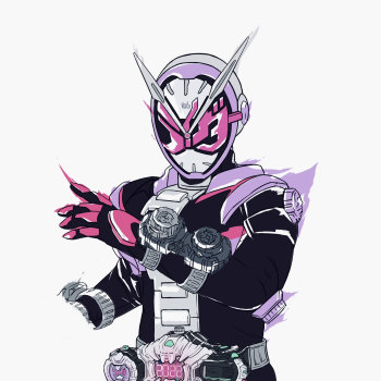 假面骑士时王立绘绘画作品