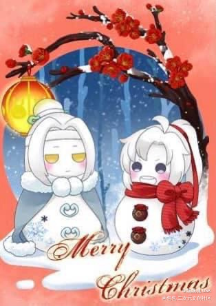 雪人_魔道祖师忘羡Q版绘画作品
