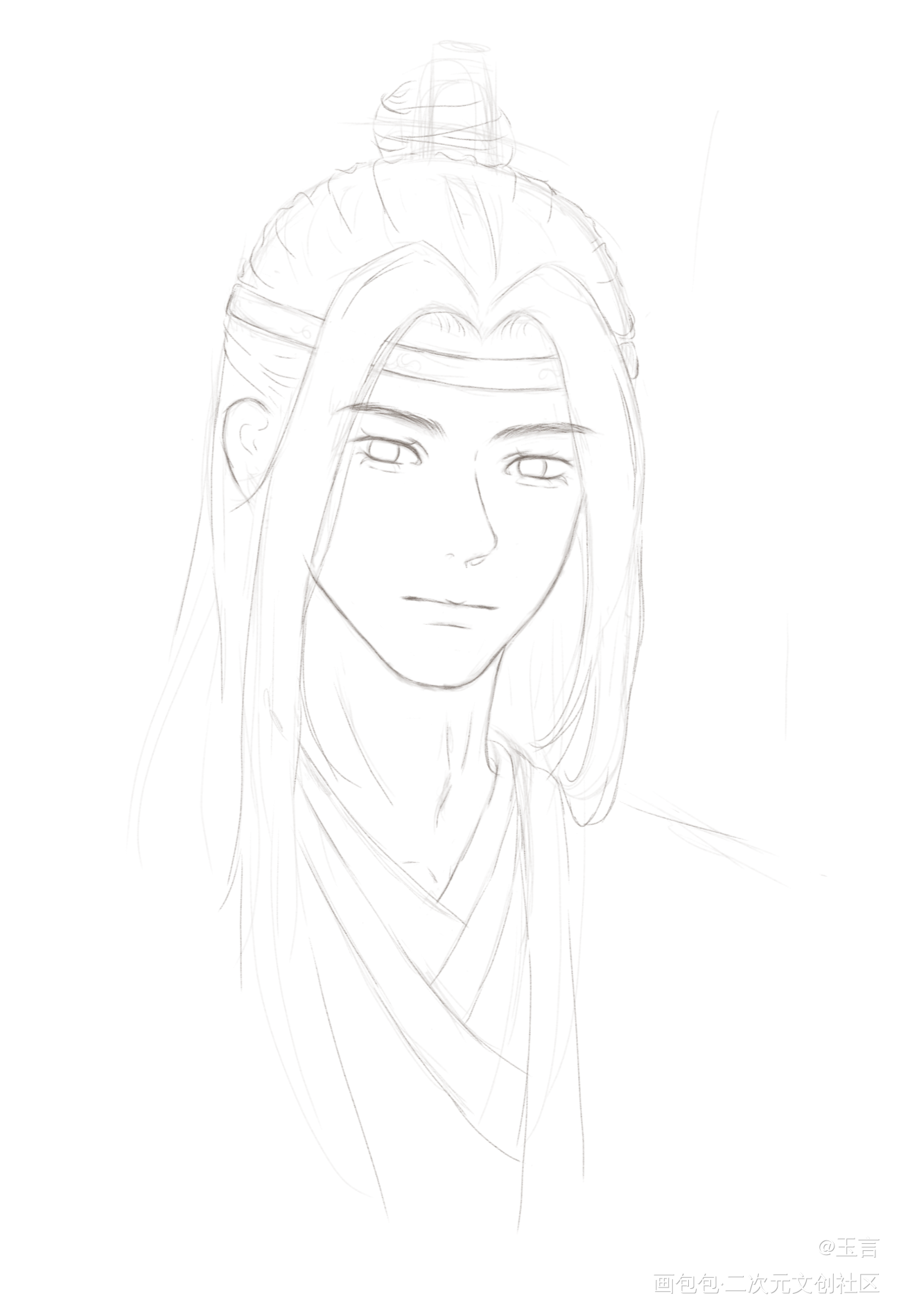记录一下_魔道祖师忘羡绘画作品