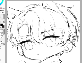 《某某》江添_乔乔清秋的绘画作品_画包包