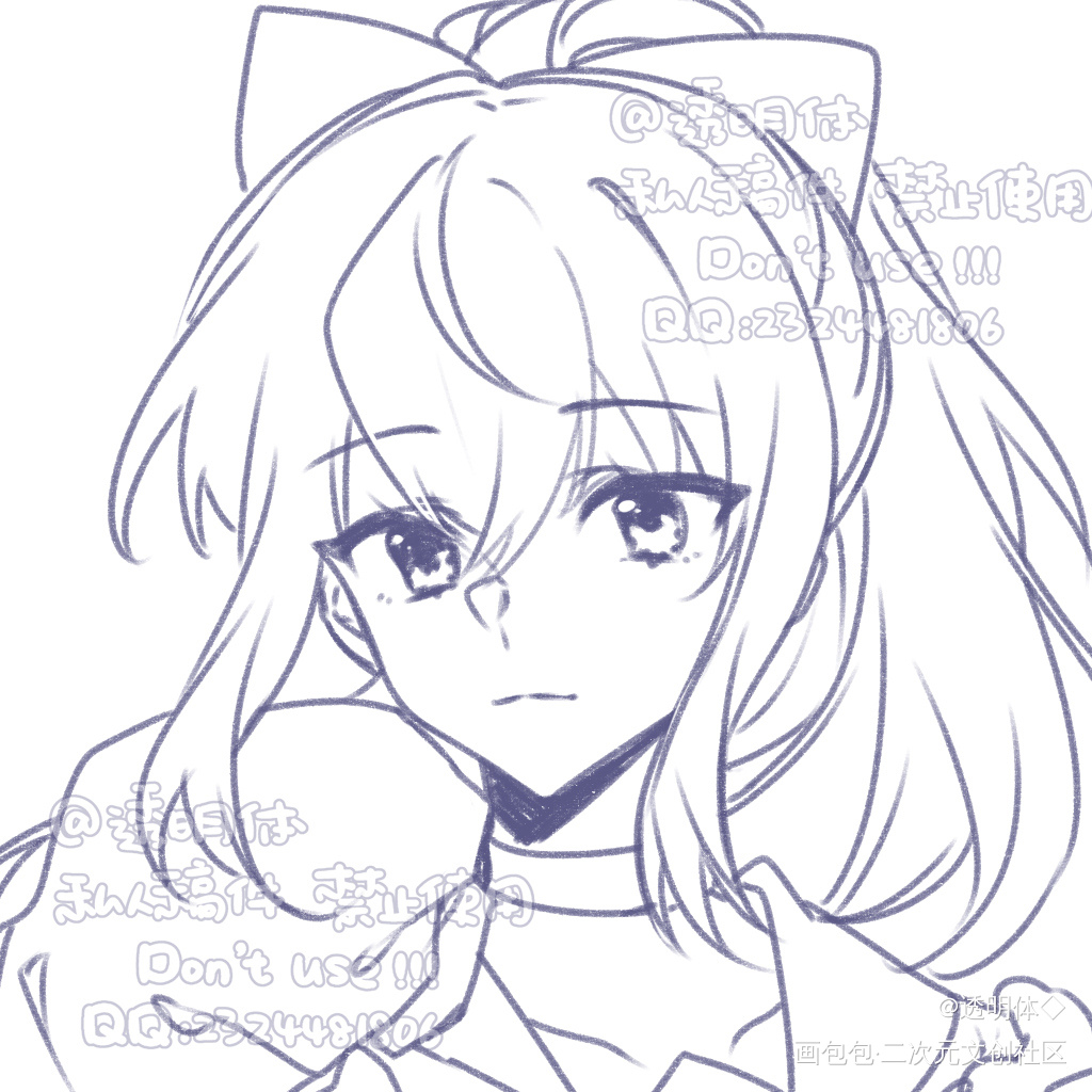 _付费委托约稿板绘绘画作品