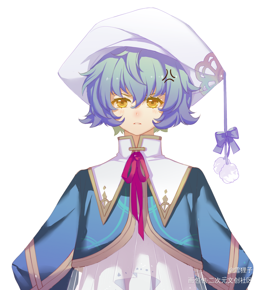 一张自设简单做了个纸娃娃玩_立绘日系自设原创oc绘画作品