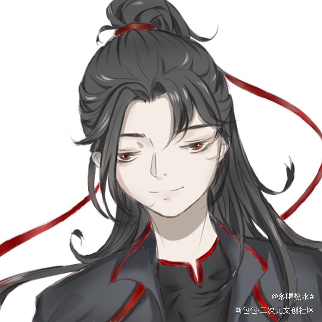 生前哪管身后事，浪得几日是几日_魔道祖师魏无羡绘画作品