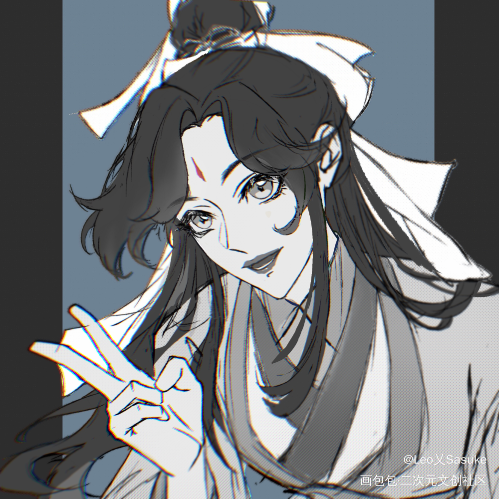 嗨 老婆_天官赐福师青玄绘画作品