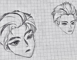 一些草稿纸❤️_绘画作品