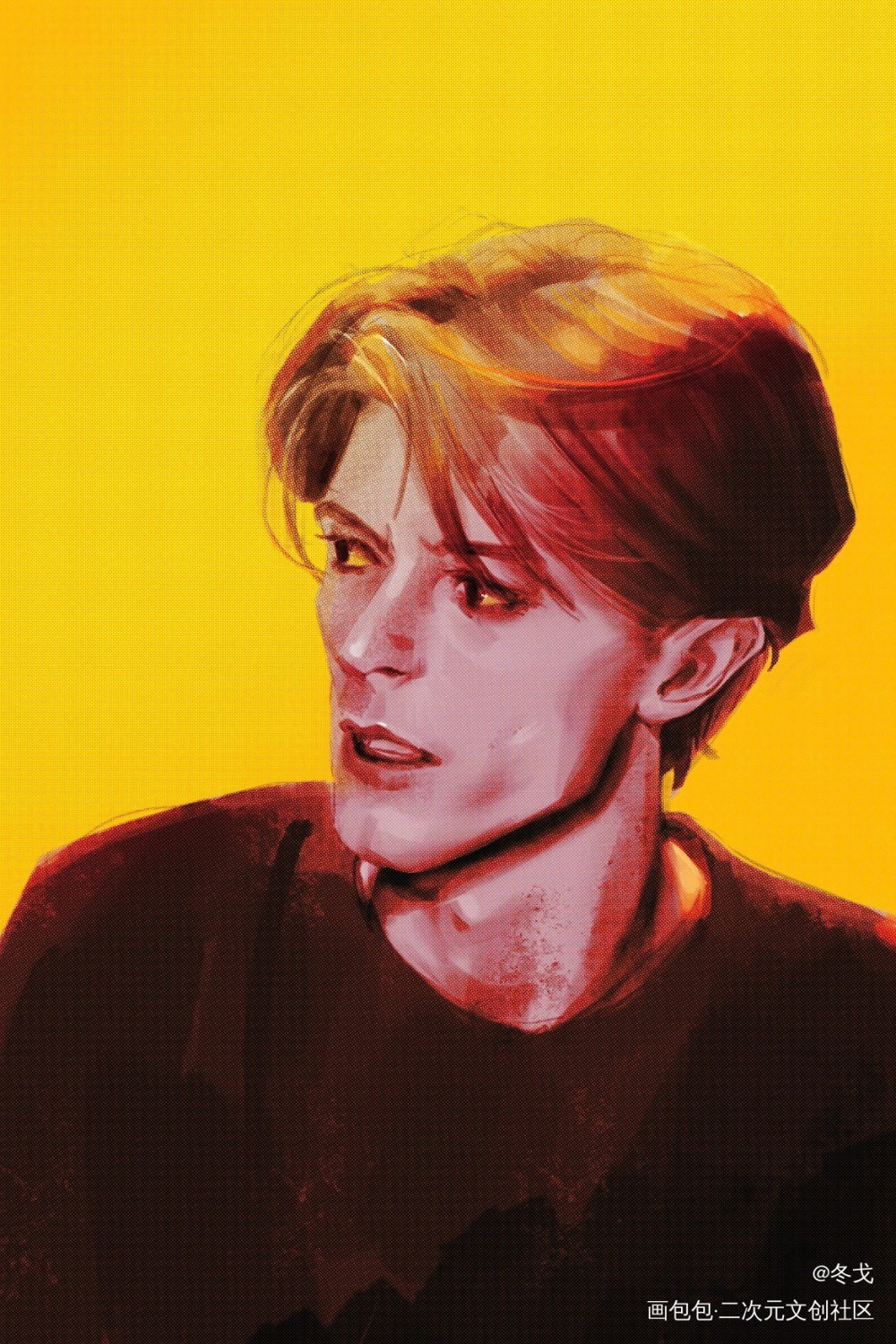 David Bowie_欧美绘画绘画作品