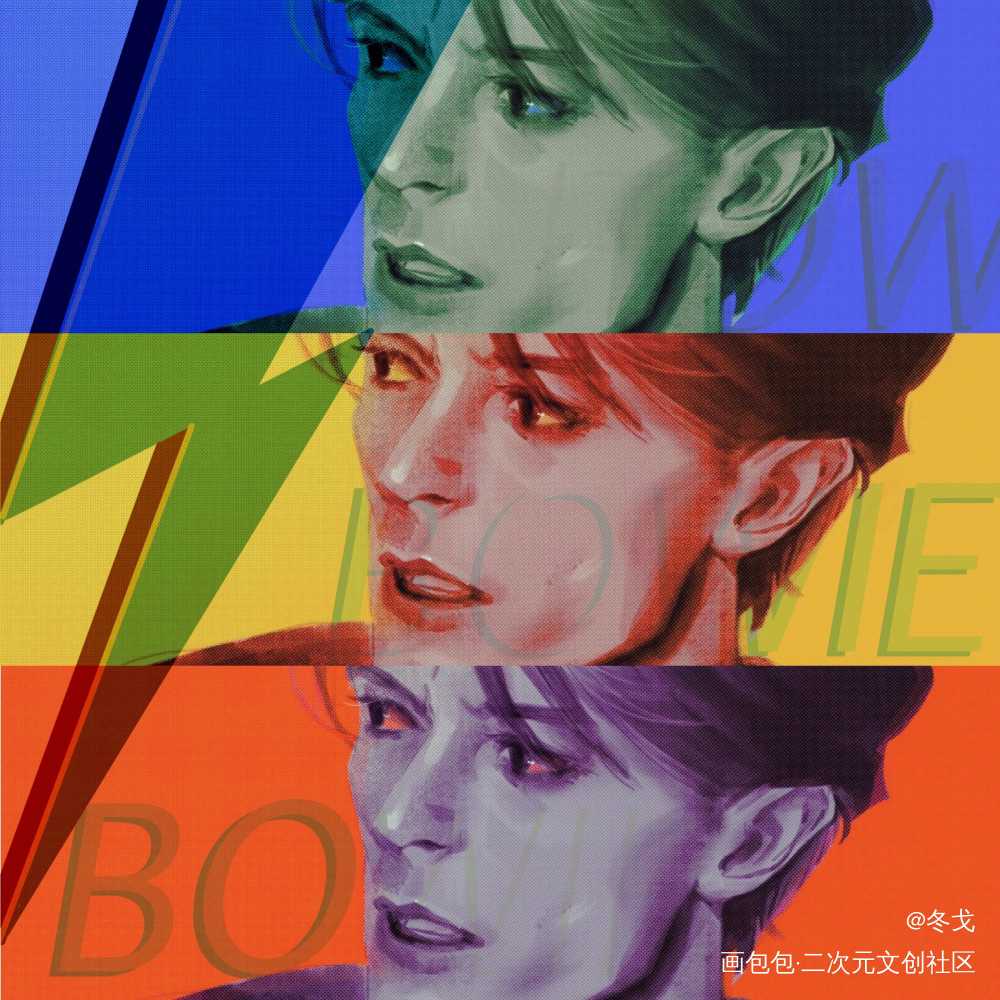 David Bowie_欧美绘画绘画作品