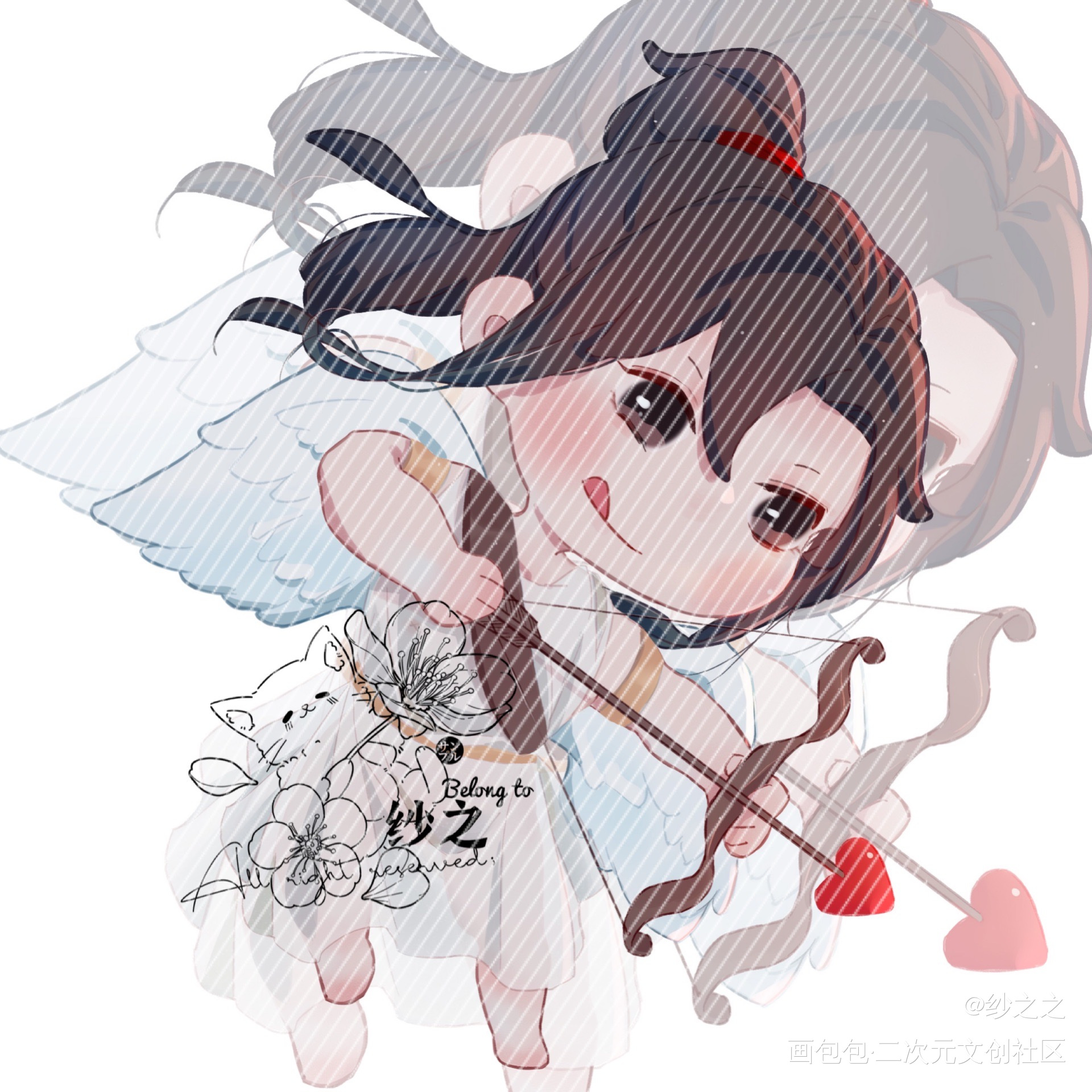 魔道-忘羡-（32）_魔道祖师忘羡蓝忘机魏无羡Q版绘画作品