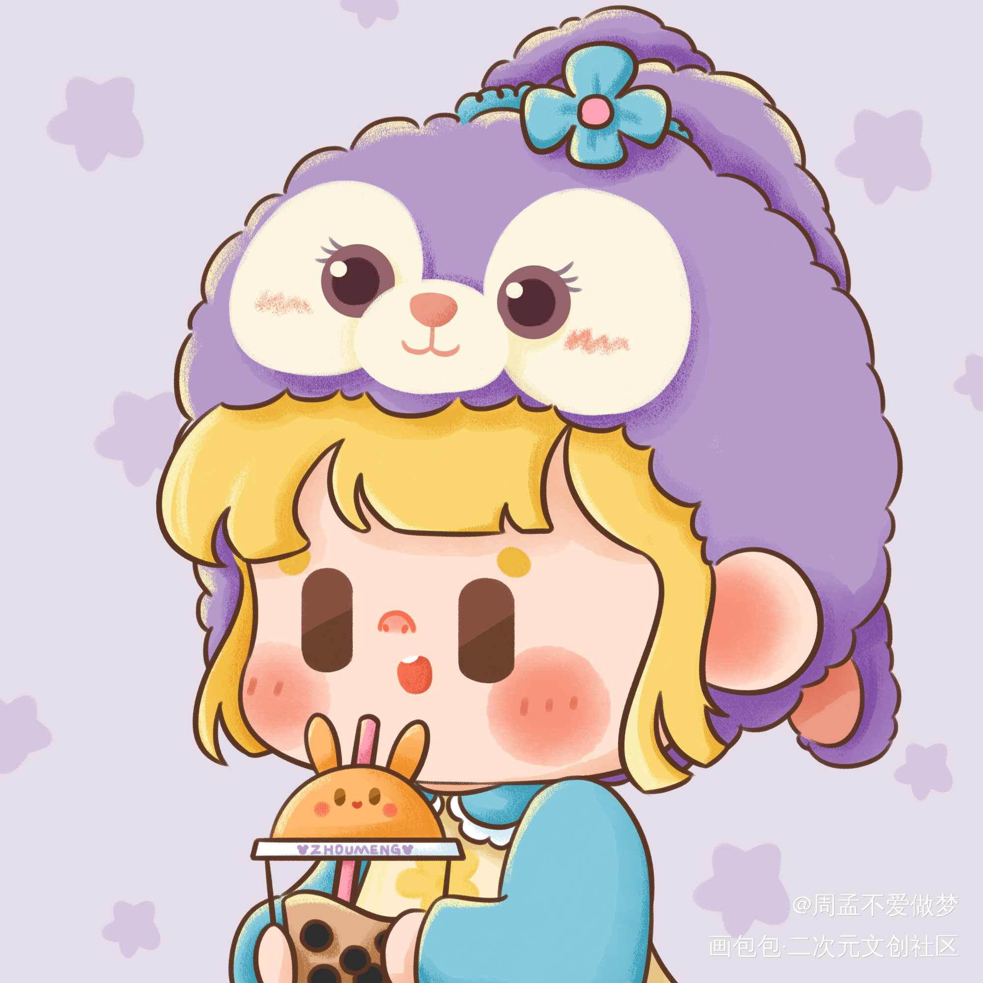 头像分享3_Q版头像绘画作品