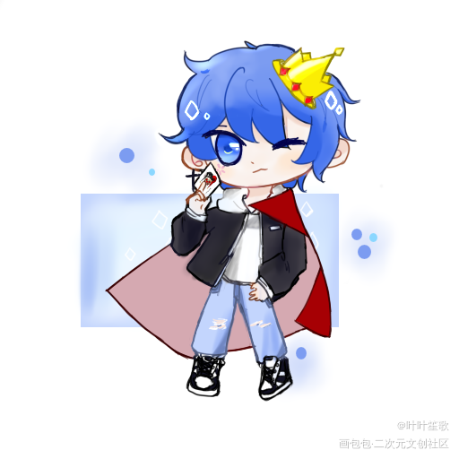 花少北_Q版阴阳怪气花少北板写绘画作品