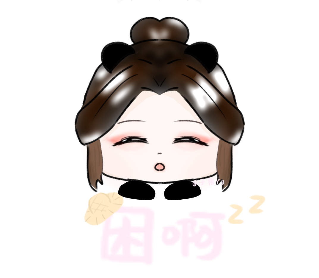 怜怜困啦(ˊ˘ˋ*)♡_天官赐福花怜谢怜Q版墨香铜臭绘画作品